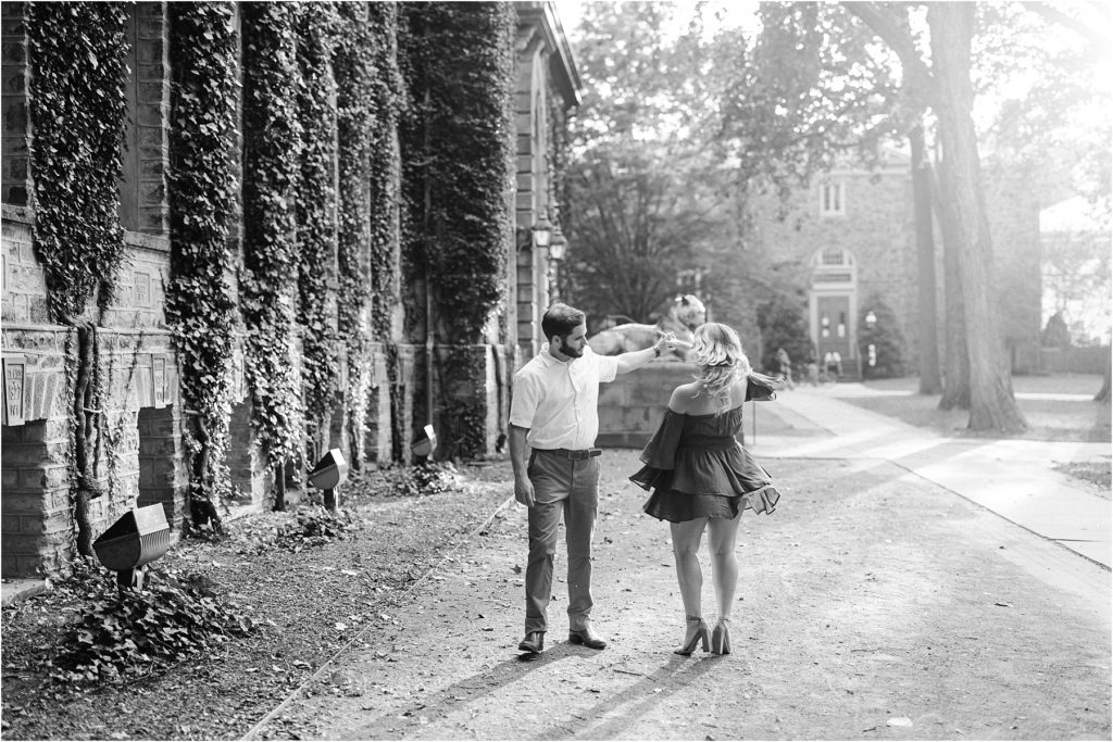 Princeton University Engagement Photos
