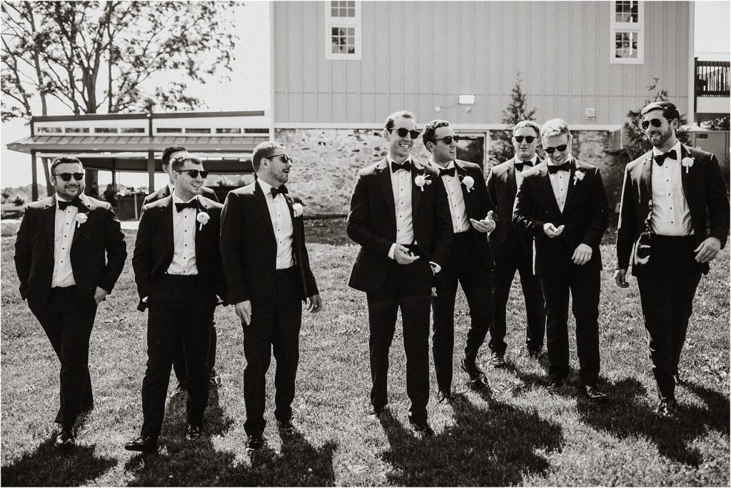 cool groomsmen photo