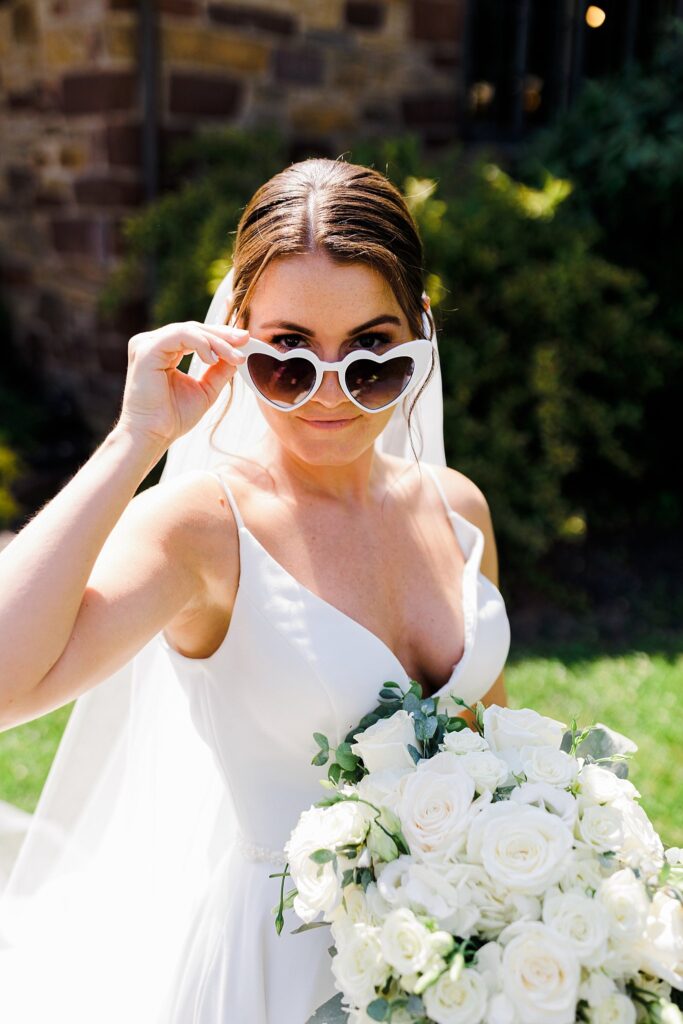 bridal heart sunglasses 