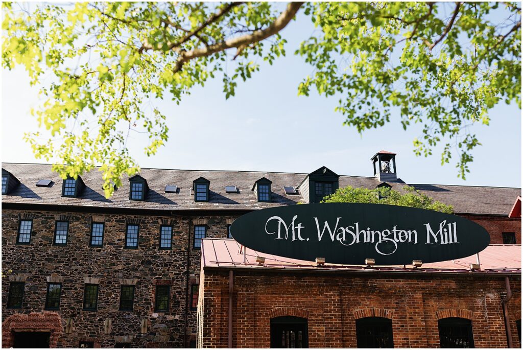 The exterior of Mt Washington Mill Dye House on a sunny summer day